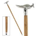 Design Toscano Empress Collection: Proud Peacock Solid Hardwood Walking Stick TV6229